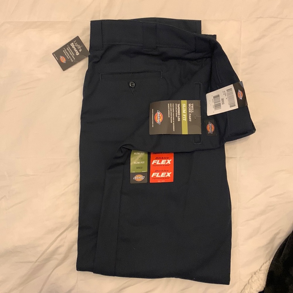 Dickies Slim Fit Twill Work Pant - 38x32
